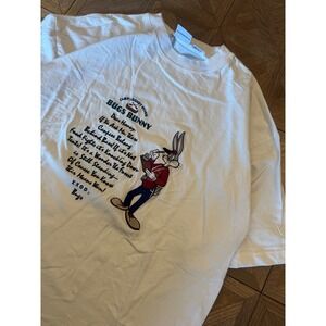 Vintage 1994 Acme Clothing Bugs Bunny Camp Looney River T-Shirt XL 10